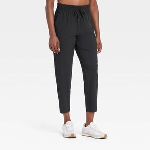 All In Motion - Women's Active Light High-Rise Taper Pants - All I Black
